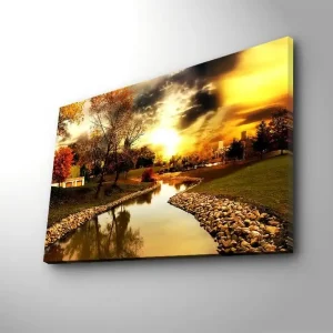 Dekorativ Canvastavla 45x70 cm Flerfärgad - Inredning Köp online