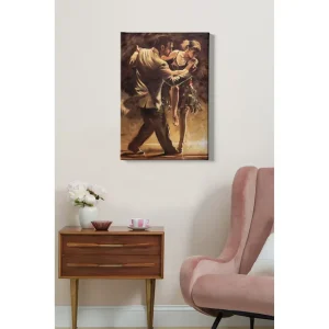 Begränsat antal Dekorativ Canvastavla 50x70 cm Flerfärgad - Inredning