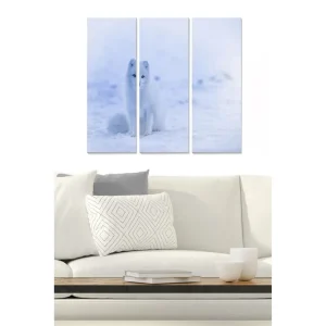 Canvastavla Animal 3-pack Flerfärgad 20x50 cm - Inredning Populär