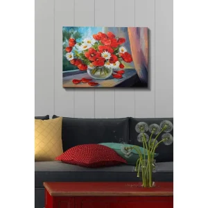 Dekorativ Canvastavla 50x70 cm Flerfärgad - Inredning Köp online