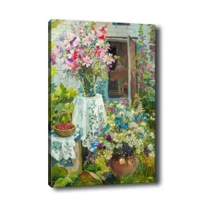 Lägg i varukorgen Dekorativ Canvastavla 50x70 cm Flerfärgad - Inredning