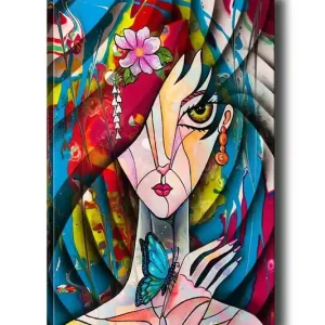 Dekorativ Canvastavla 50x70 cm Flerfärgad - Inredning Begränsat antal