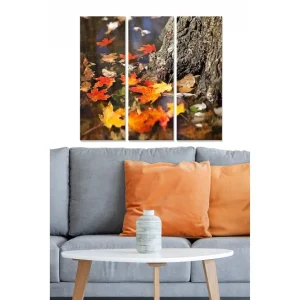 Outlet Tavla Scenic 3-pack Flerfärgad 20x50 cm - Inredning