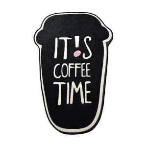 Snabb leverans KOFFIE Matta 80x120 cm Flerfärgad/Sammet - Textilier & mattor