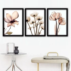 Decorative Framed Painting (3 Pieces) 35x45 - Inredning Kampanjpris