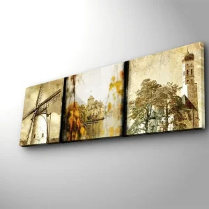 Dekorativ Canvastavla 30x90 cm Flerfärgad - Inredning Beställ idag