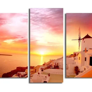 Canvastavla 3-pack Flerfärgad 20x39 cm - Inredning Sista chansen