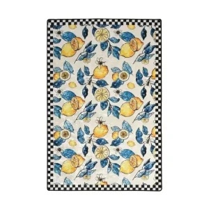 Begränsat antal ZITROUN Matta 80x150 cm Flerfärgad/Sammet - Textilier & mattor