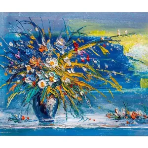 Dekorativ Canvastavla 50x70 cm Flerfärgad - Inredning Begränsat antal