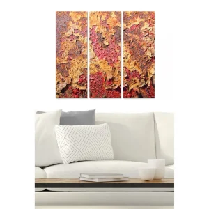 Canvastavla Floral 3-pack Flerfärgad 20x50 cm - Inredning Handla nu