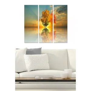 Tavla Scenic 3-pack Flerfärgad 20x50 cm - Inredning Begränsat erbjudande