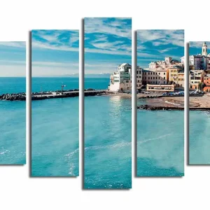 Utförsäljning Canvastavla 5-pack Flerfärgad 19x60 cm - Inredning
