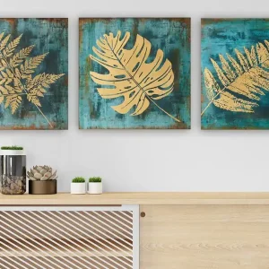 Bästa pris Canvastavla VP Italy 3-pack Flerfärgad 30x30 cm - Inredning