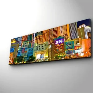Dekorativ Canvastavla 30x90 cm Flerfärgad - Inredning Fynd