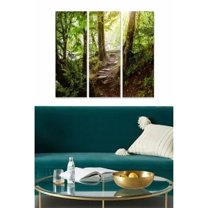 Tavla Scenic 3-pack Flerfärgad 20x50 cm - Inredning Outlet