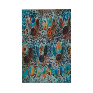Snabb leverans GEZIRA Matta 80x120 cm Flerfärgad - Textilier & mattor
