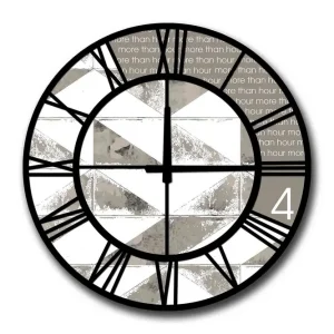 Decorative MDF Clock 50x - Inredning Premium
