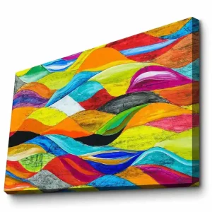 Snabb frakt Dekorativ Canvastavla 45x70 cm Flerfärgad - Inredning