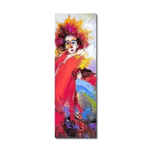 Rabatter Dekorativ Canvastavla 30x90 cm Flerfärgad - Inredning