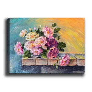 Dekorativ Canvastavla 50x70 cm Flerfärgad - Inredning Nedsatt pris