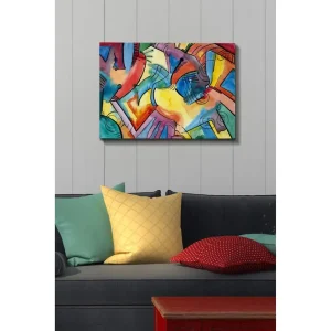 Köp online Dekorativ Canvastavla 50x70 cm Flerfärgad - Inredning