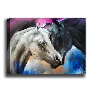 Dekorativ Canvastavla 50x70 cm Flerfärgad - Inredning Fri frakt