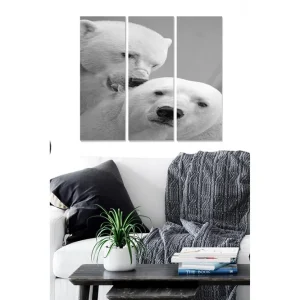 Canvastavla Animal 3-pack Flerfärgad 20x50 cm - Inredning Kundfavorit