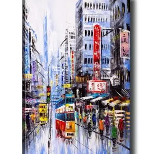 Snabb frakt Dekorativ Canvastavla 50x70 cm Flerfärgad - Inredning