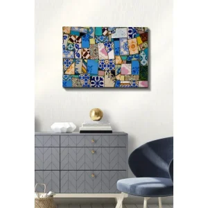 Dekorativ Canvastavla 50x70 cm Flerfärgad - Inredning Kampanj