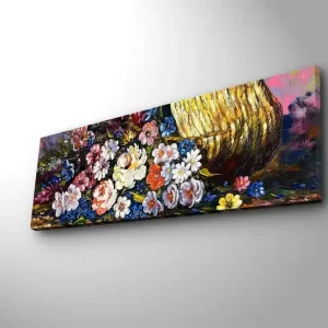 Dekorativ Canvastavla 30x90 cm Flerfärgad - Inredning Premium