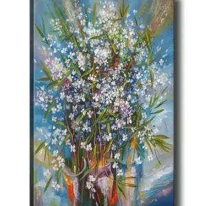 Dekorativ Canvastavla 50x70 cm Flerfärgad - Inredning Rabatter