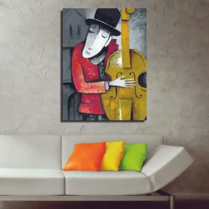 Sista chansen Dekorativ Canvastavla 30x40 cm Flerfärgad - Inredning