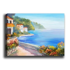 Dekorativ Canvastavla 50x70 cm Flerfärgad - Inredning Populär