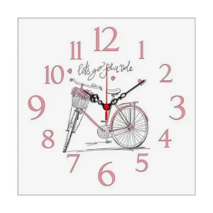 Decorative MDF Clock 40x40 - Inredning Erbjudandepris