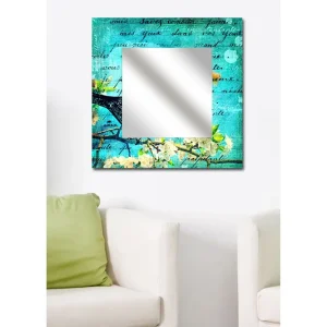 Armavir Dekorspegel 50x50 cm Abstract Plexiglas/Flerfärgad - Inredning Snabb frakt