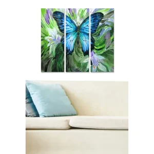 Tavla Animal 3-pack Flerfärgad 20x50 cm - Inredning Beställ nu