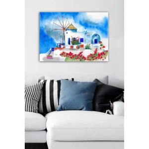 Dekorativ Canvastavla 50x70 cm Flerfärgad - Inredning Rabatter