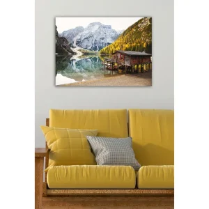 Sänkt pris Dekorativ Canvastavla 50x70 cm Flerfärgad - Inredning