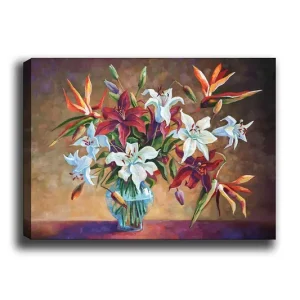 Dekorativ Canvastavla 50x70 cm Flerfärgad - Inredning Begränsat antal