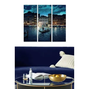 Tavla Scenic 3-pack Flerfärgad 20x50 cm - Inredning Extra rabatt