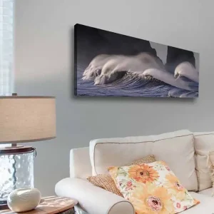 Dekorativ Canvastavla 30x90 cm Flerfärgad - Inredning Handla nu