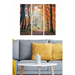 Canvastavla Scenic 3-pack Flerfärgad 20x50 cm - Inredning Erbjudandepris
