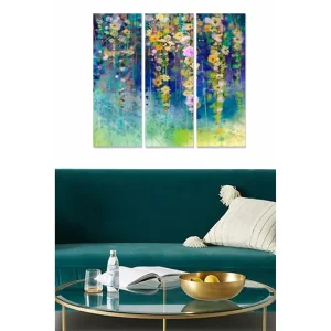 Tavla Scenic 3-pack Flerfärgad 20x50 cm - Inredning Populär
