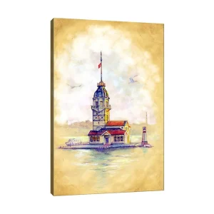 Canvastavla Flerfärgad 50x70 cm - Inredning Rabatter