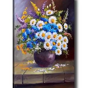 Dekorativ Canvastavla 50x70 cm Flerfärgad - Inredning Fri frakt