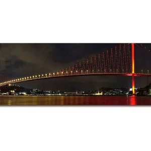 Snabb frakt Dekorativ Canvastavla 30x90 cm Flerfärgad - Inredning