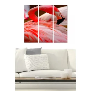 Kundfavorit Canvastavla Animal 3-pack Flerfärgad 20x50 cm - Inredning