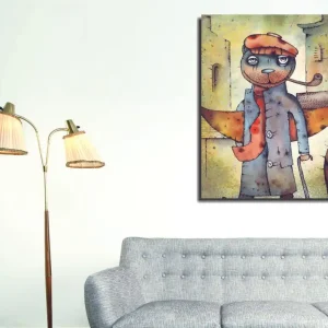 Beställ idag Dekorativ Canvastavla 30x40 cm Flerfärgad - Inredning