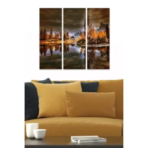 Tavla City 3-pack Flerfärgad 20x50 cm - Inredning Sista chansen