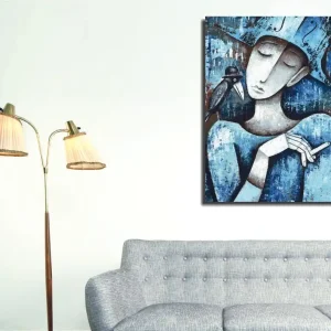 Rea Dekorativ Canvastavla 30x40 cm Flerfärgad - Inredning
